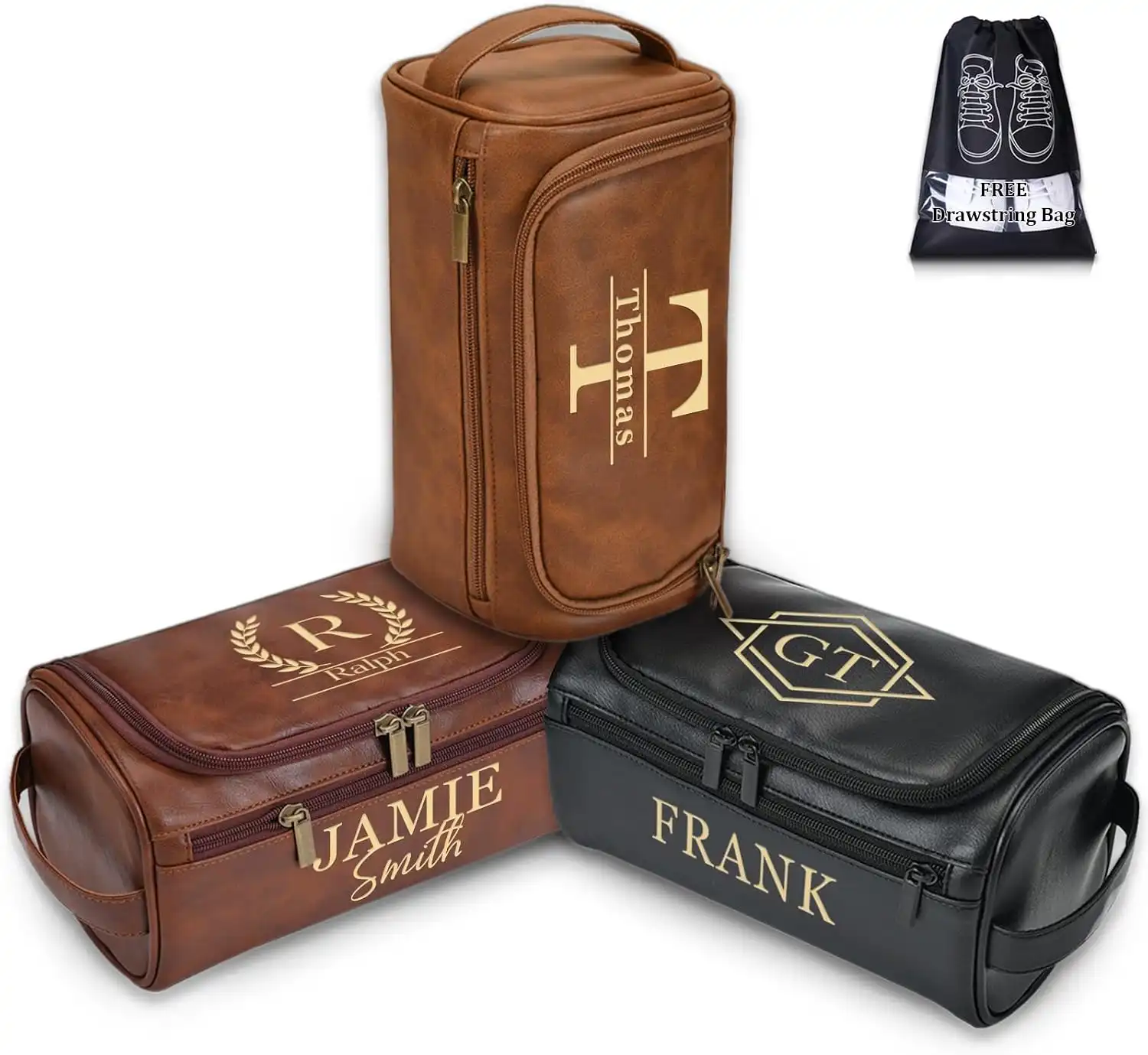 Classic Leather Dopp Kit