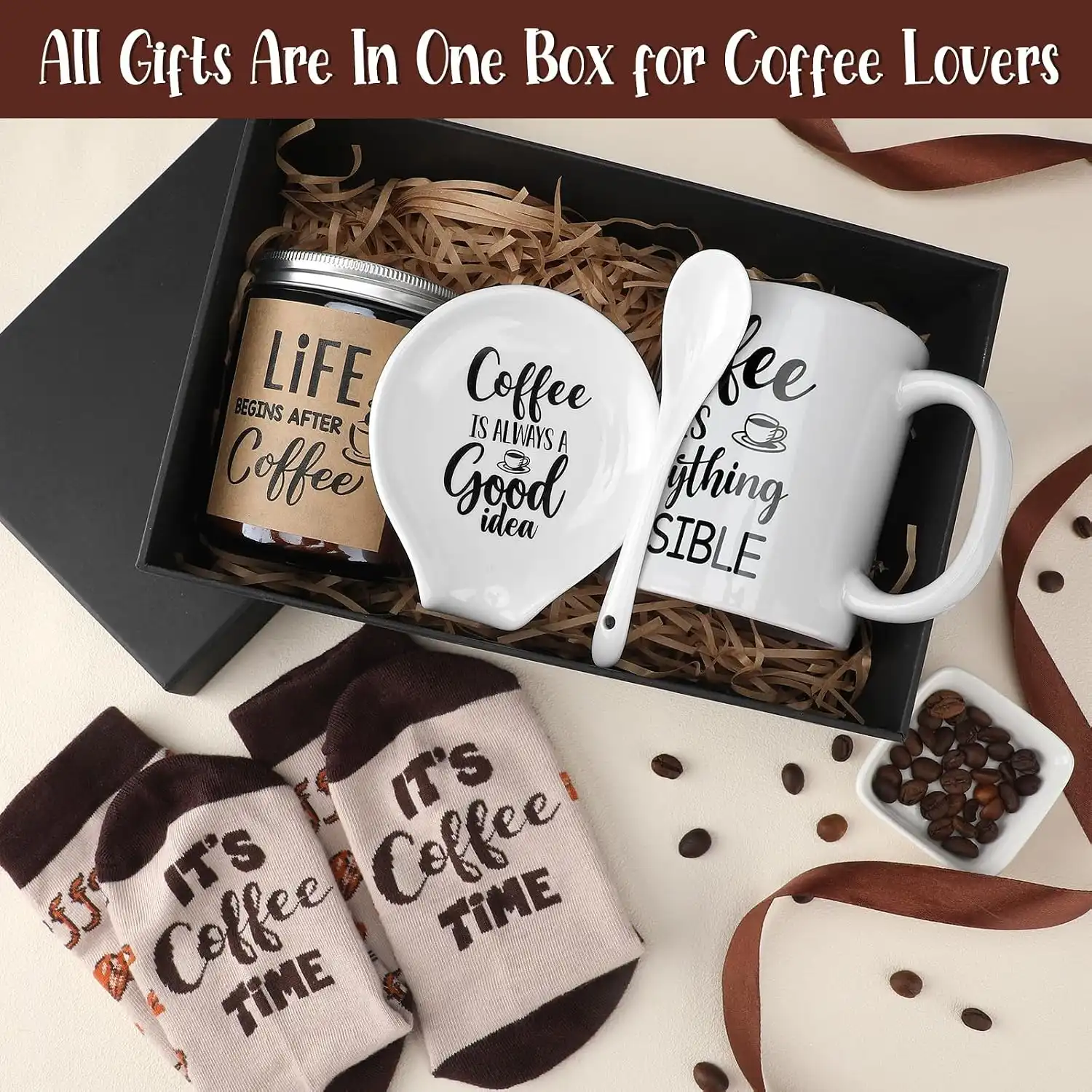 Cozy Coffee Gift Basket