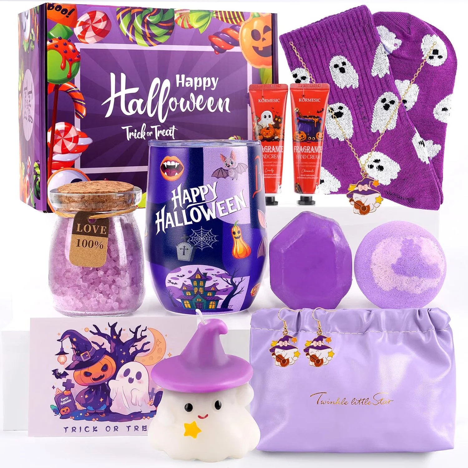Cozy Witchy Self Care Basket