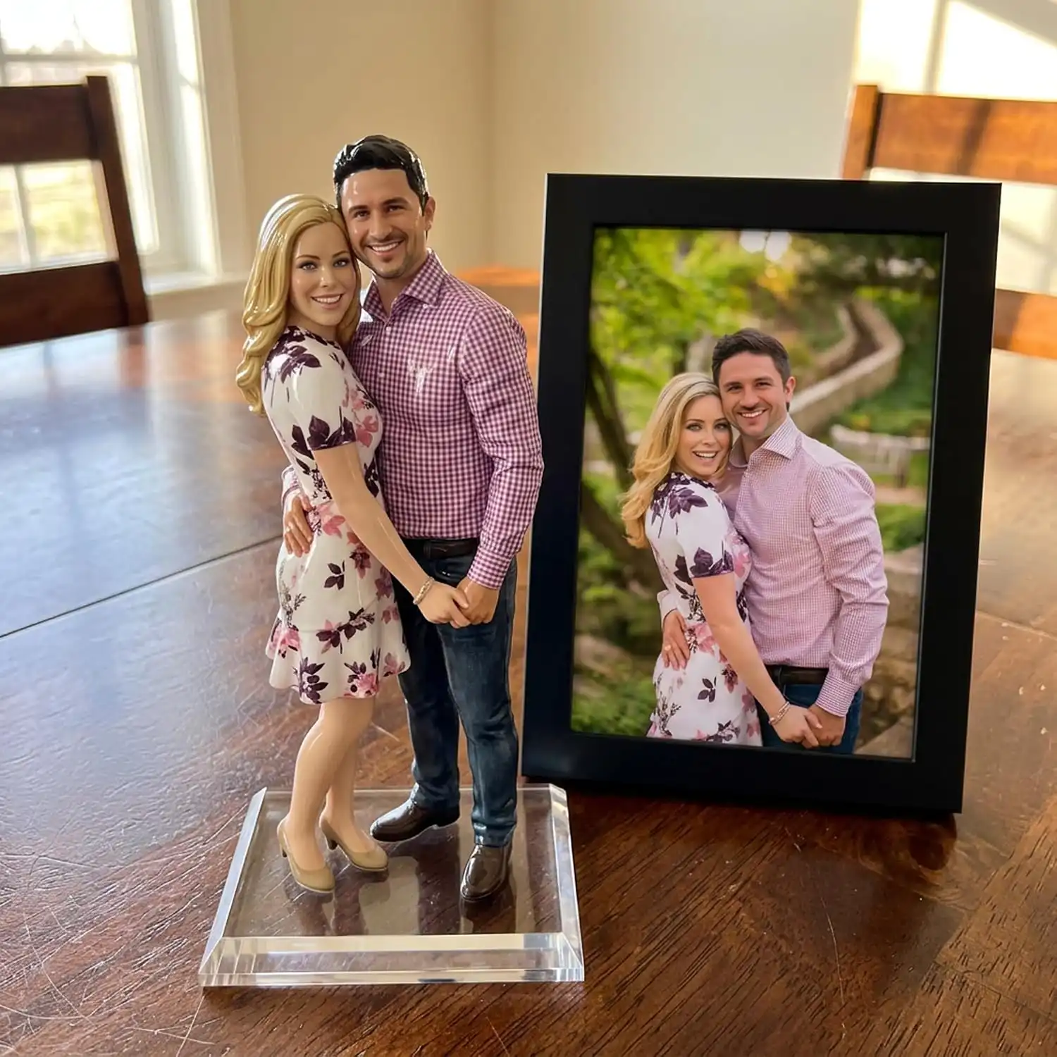 Custom Couple Portrait Print