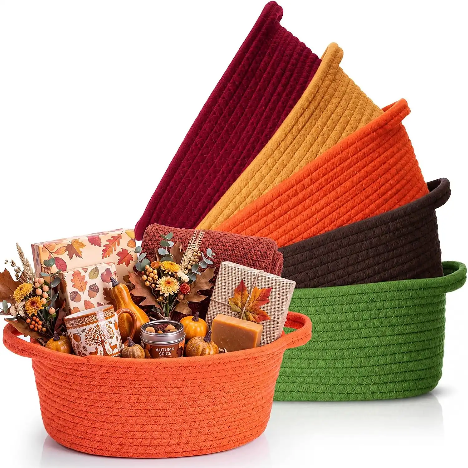 DIY Craft Supplies Basket