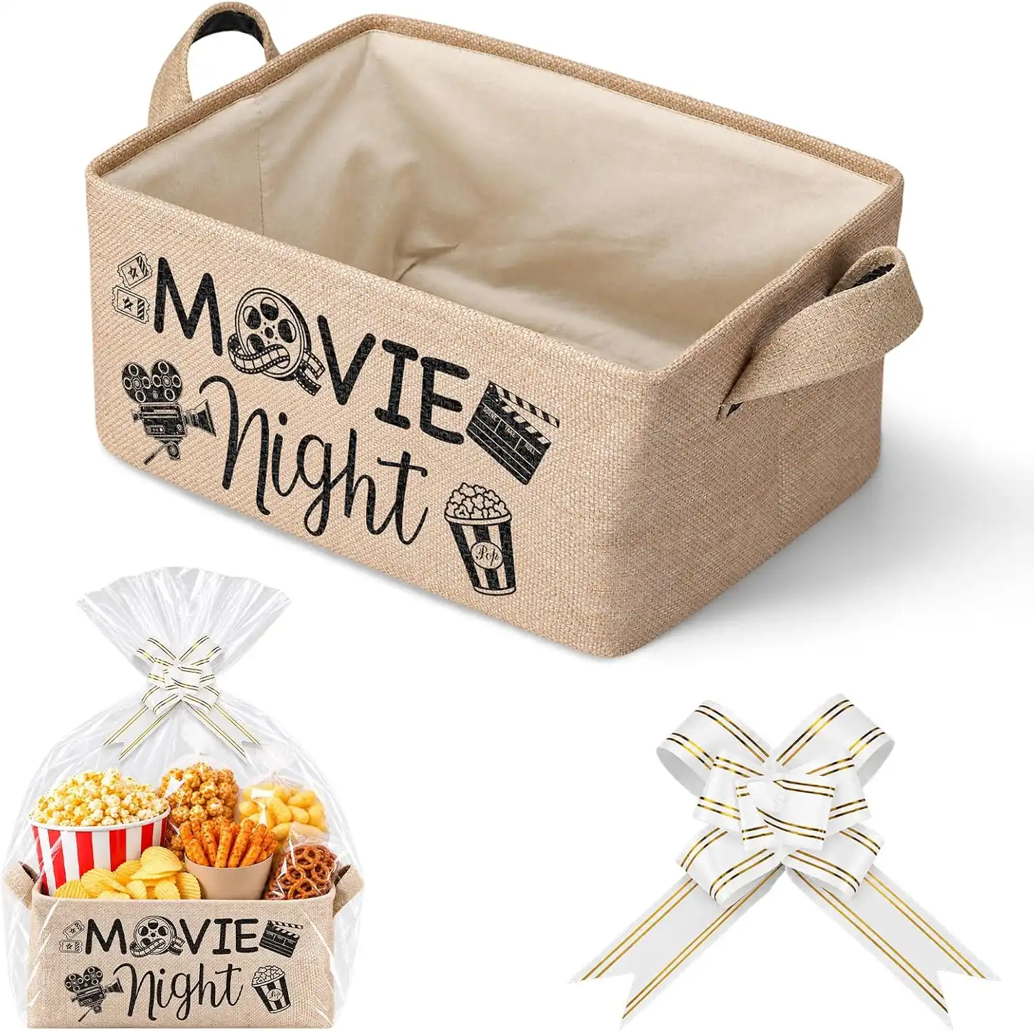Family Movie Night Basket