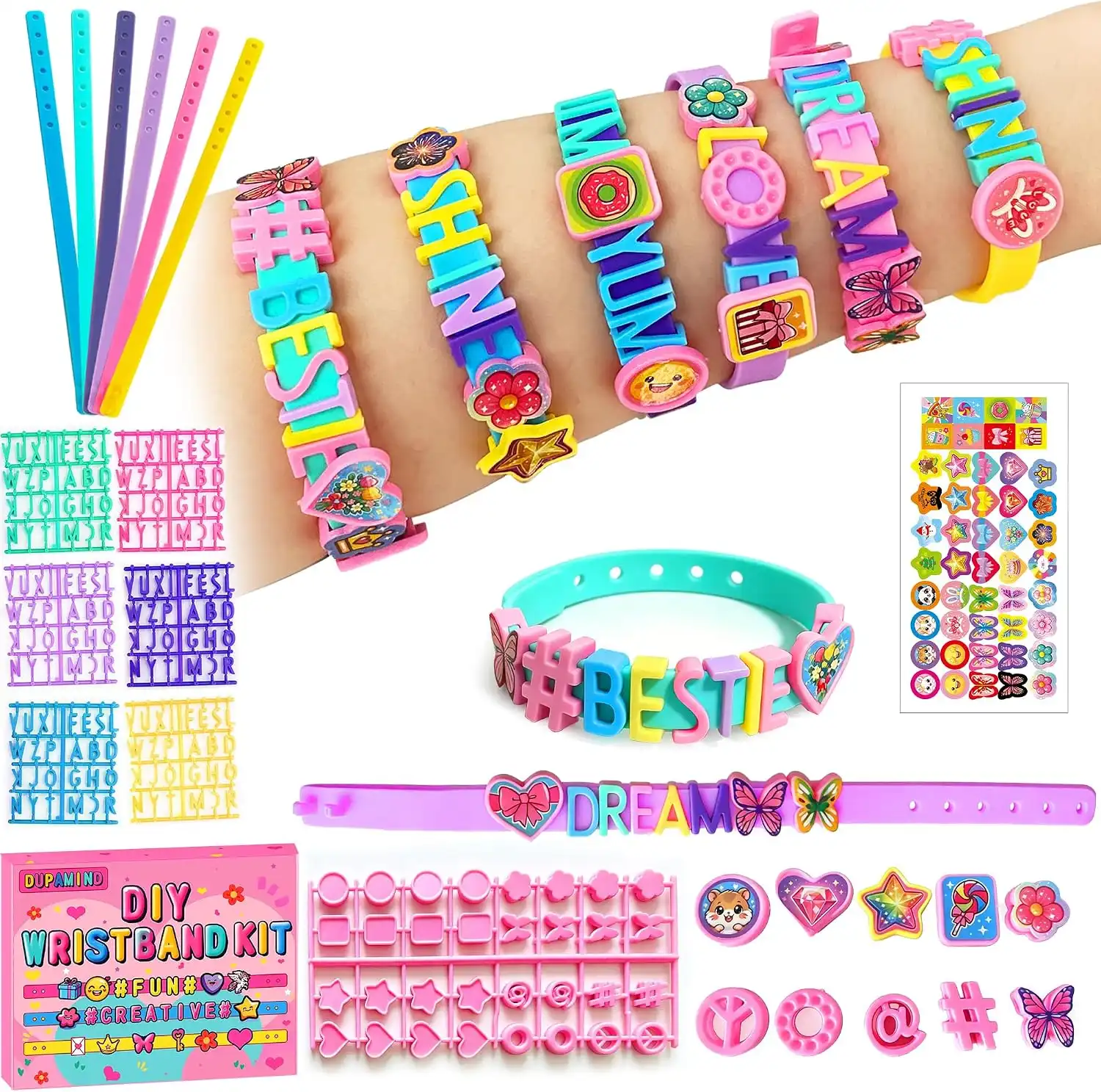 Kids Friendship Bracelet Basket