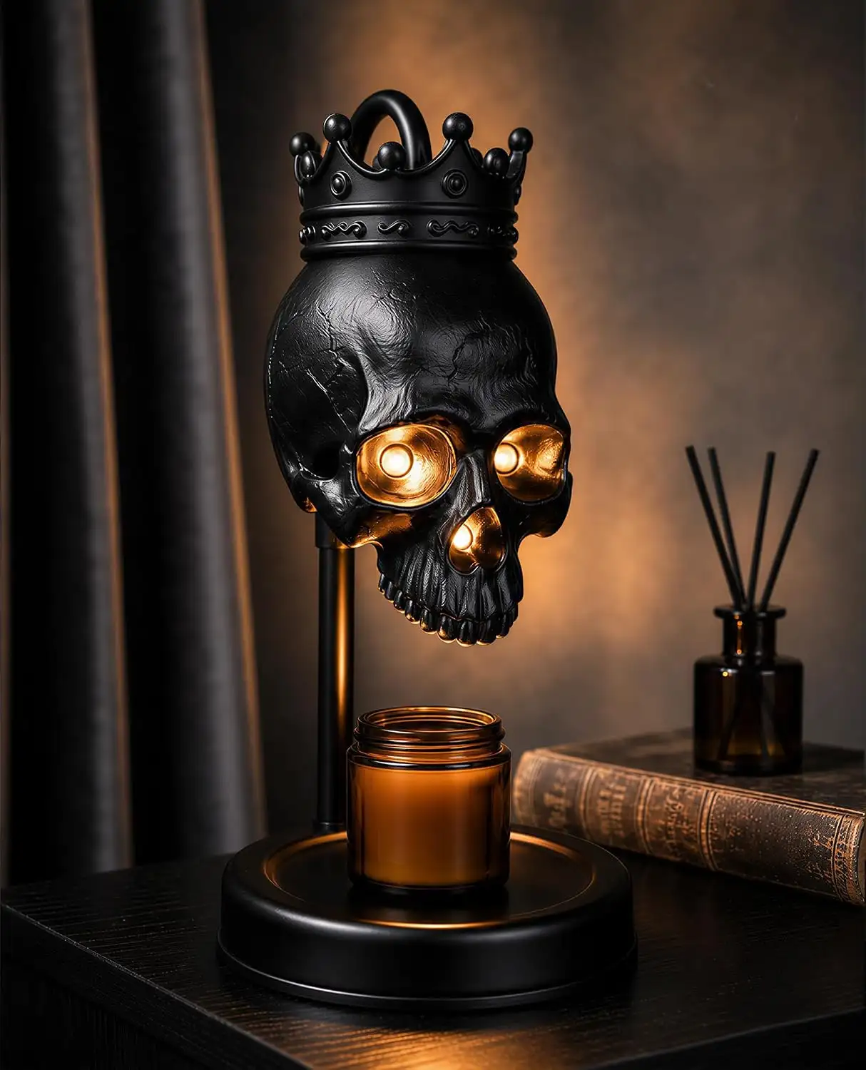 Mini Gothic Bedside Candle