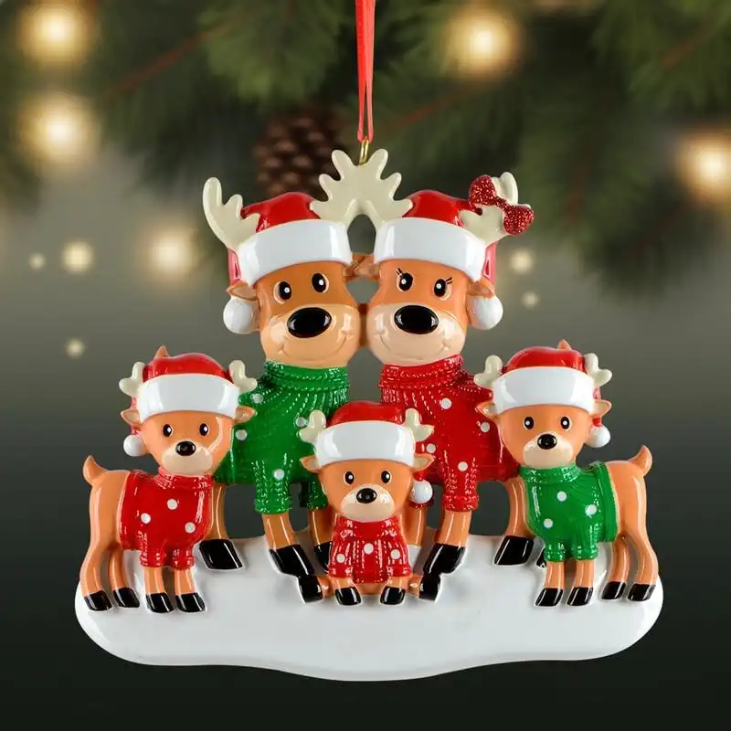 Personalized Family Christmas Ornament