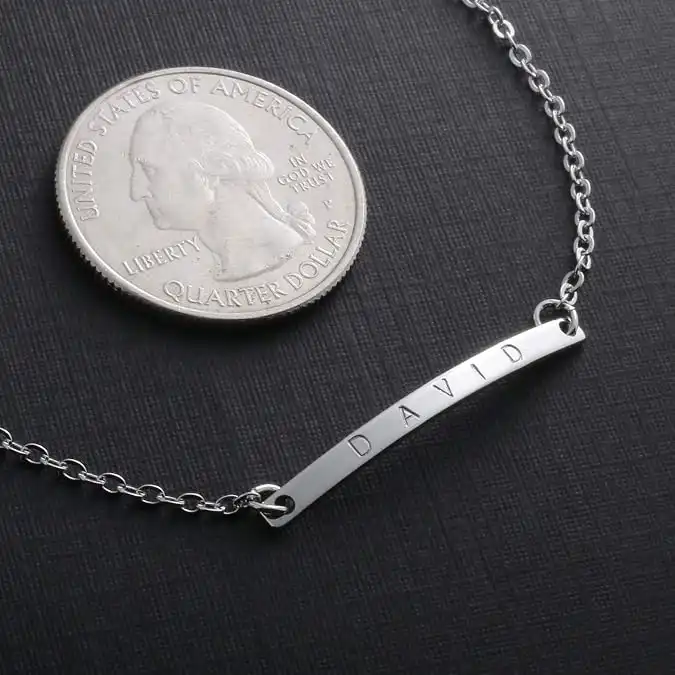 Personalized Message Bracelet Gift