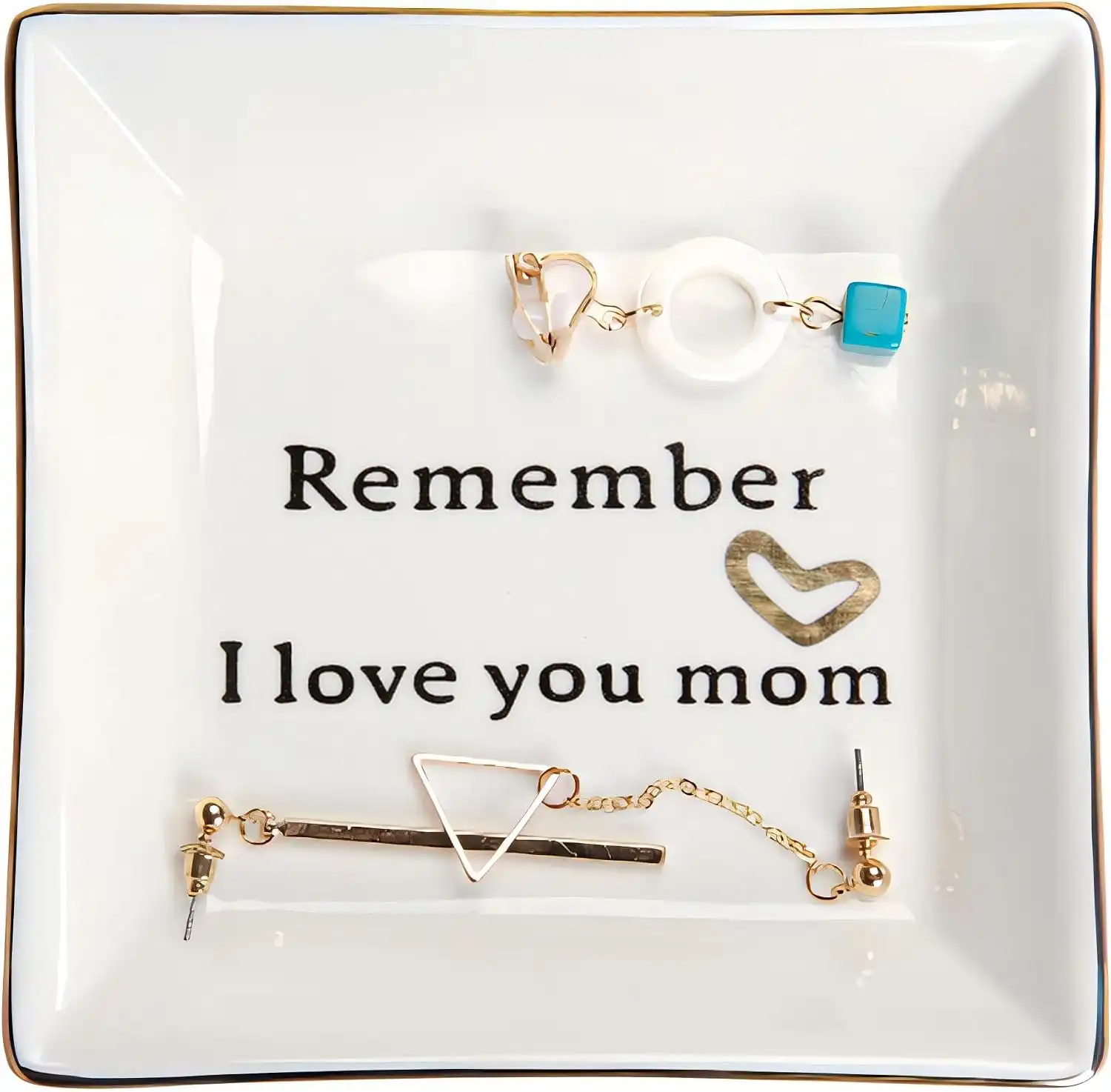 Personalized Mom Jewelry Dish