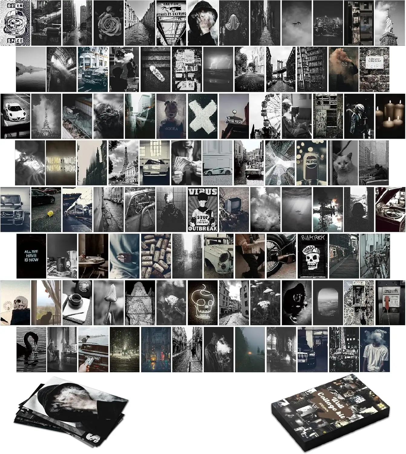 Personalized Spooky Photo Collage
