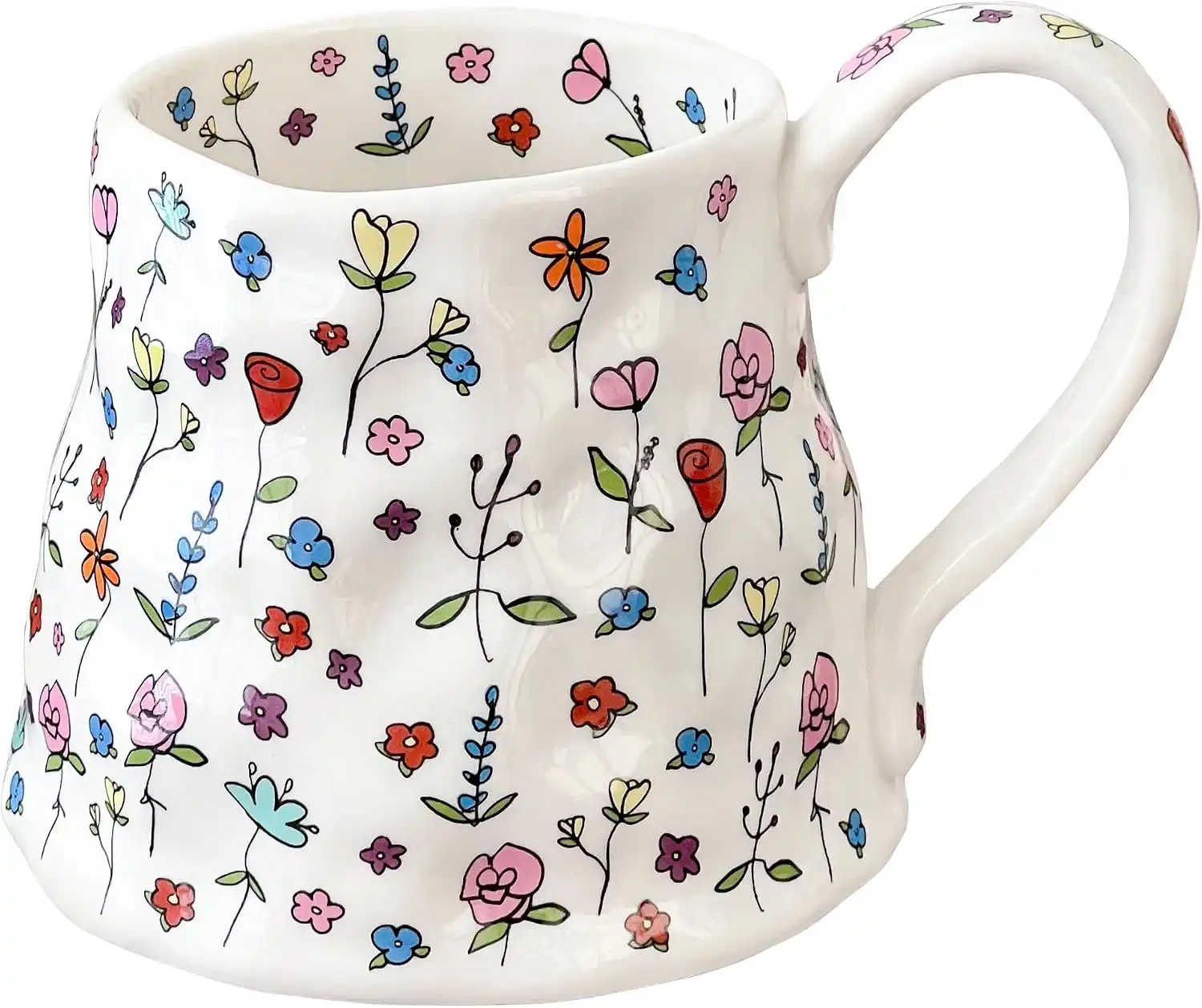 Pretty Ceramic Coffee Mug