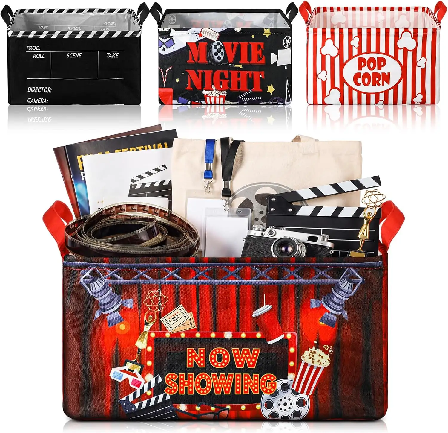 Spooky Movie Night Gift Basket