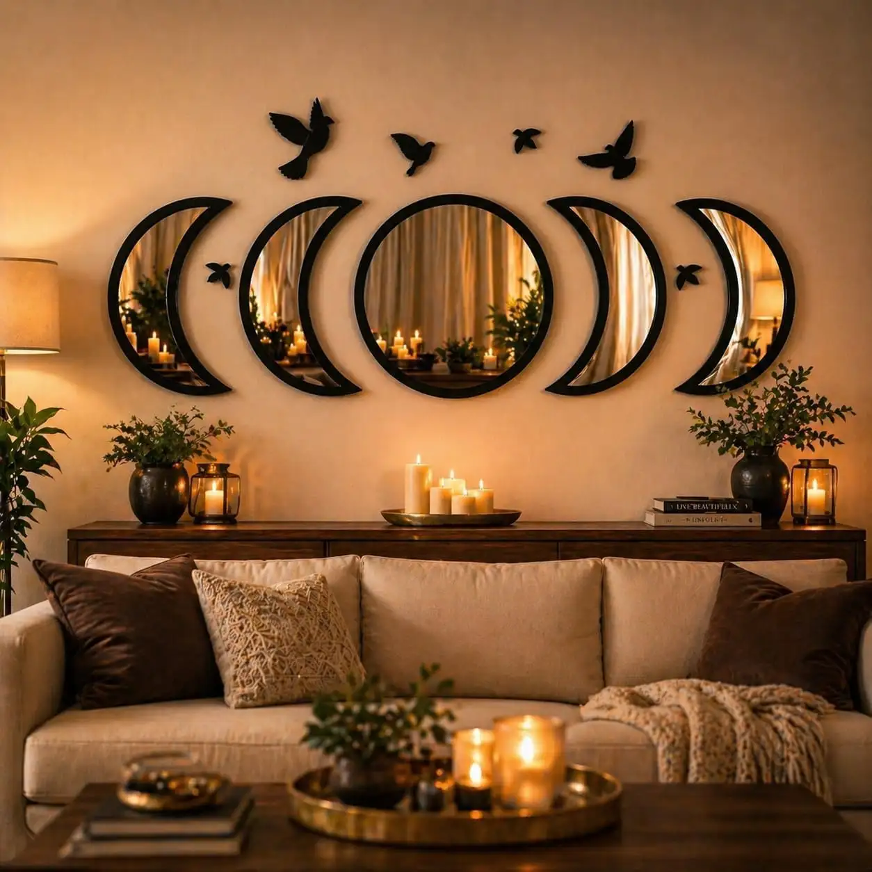 Witchy Moon Phase Wall
