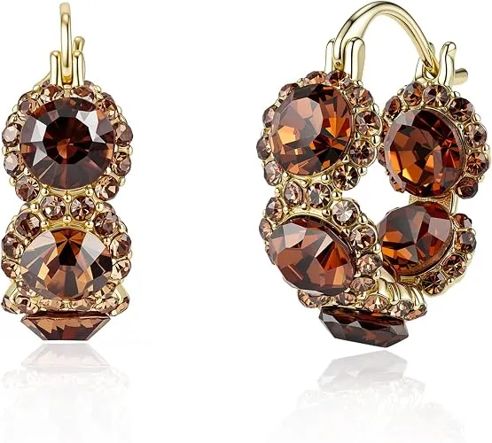 Elegant Gold Plated Hoop Earrings