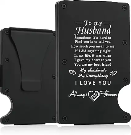 Engraved Wallet with Hidden Message