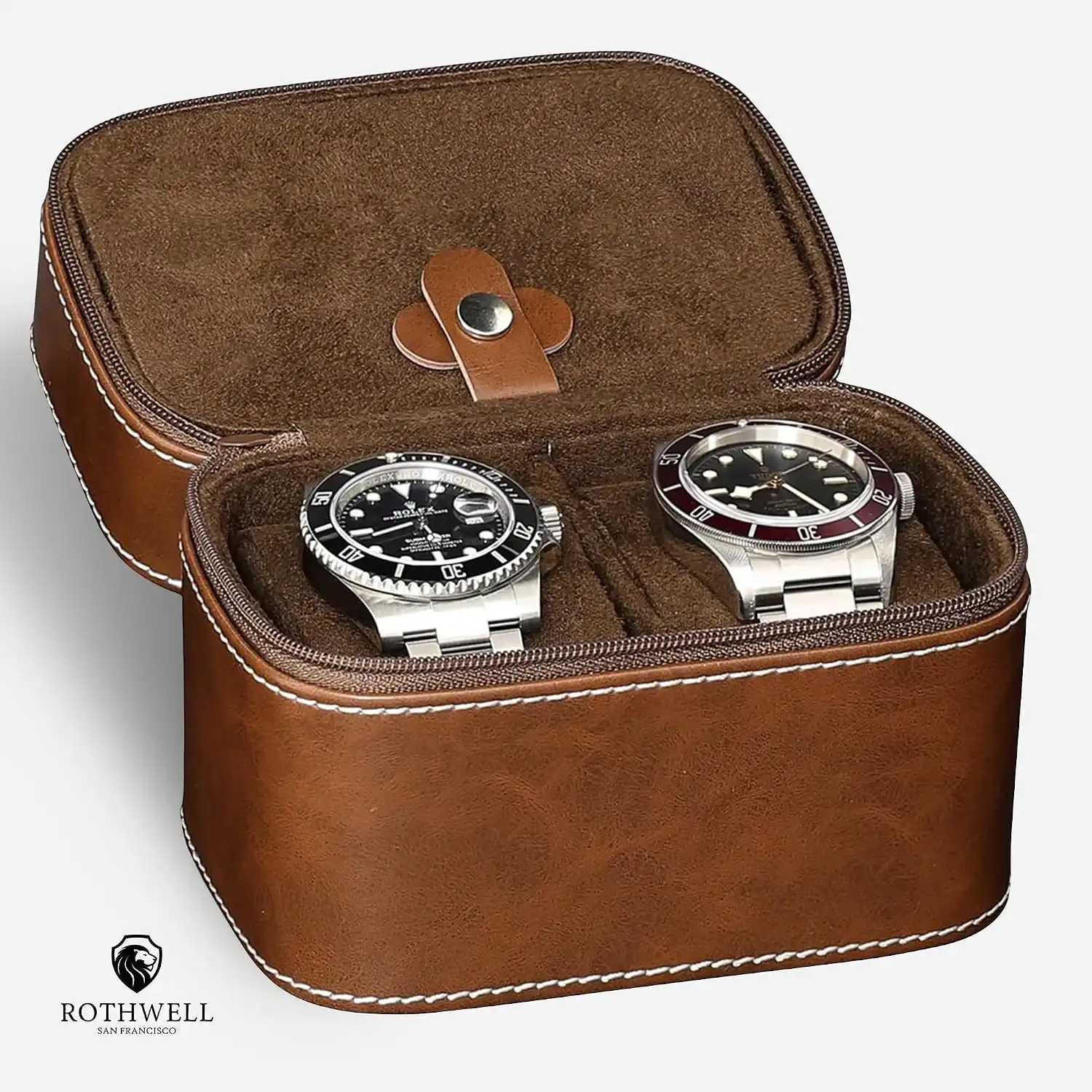 Engraved Watch Organizer Travel Case